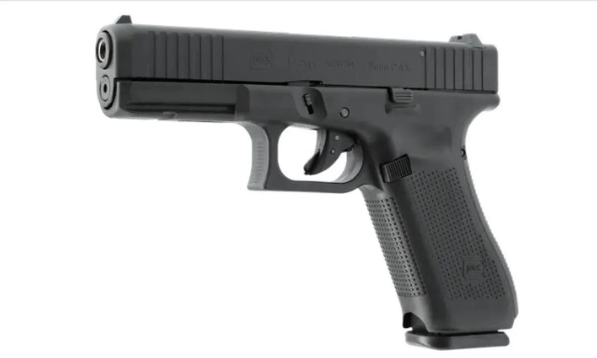 Gock 17 Gen5  9mm P.A.K. SRS Black